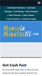 Mobile Screenshot of moneyinminutesnv.com